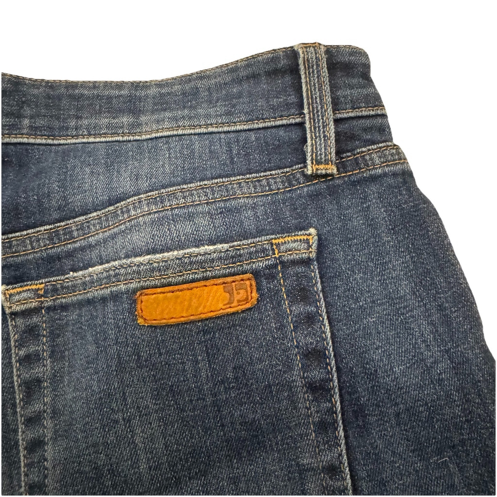 Joe’s Jeans Straight Leg Nellie Distressed Jeans Dark Medium Wash Women Size:31 - Picture 6 of 11